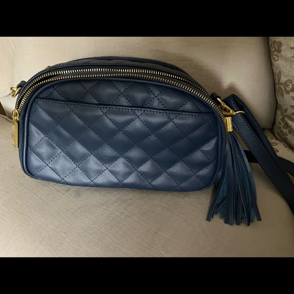 Joy & Iman Handbags - Joy & Iman leather crossbody pocketbook